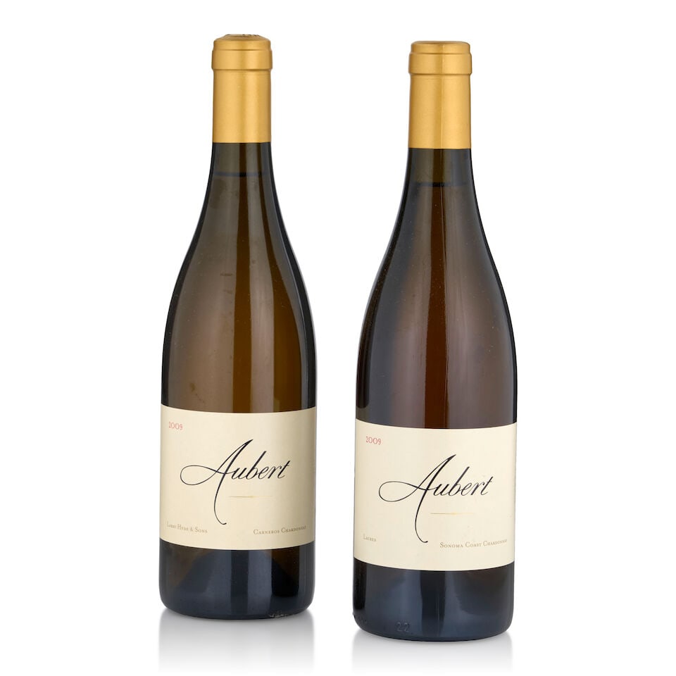 Aubert, Lauren Sonoma Coast Chardonnay, 2009 (1 bottle, 750ml) Aubert, Larry Hyde & Sons Carnero...: Aubert, Lauren Sonoma Coast Chardonnay, 2009 (1 bottle, 750ml) Region: Sonoma Aubert, Larry Hyde & Sons Carneros Chardonnay, 2009 (1 bottle, 750ml) Region: Sonoma Footnotes: California This lot is sub