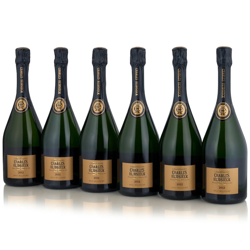 Charles Heidsieck, Brut, 2012 (6 bottles, 750ml): Charles Heidsieck, Brut, 2012 (6 bottles, 750ml) Region: Reims Packaging: original cardboard case Footnotes: Champagne This lot is subject to the following lot symbols: • • Zero rated for