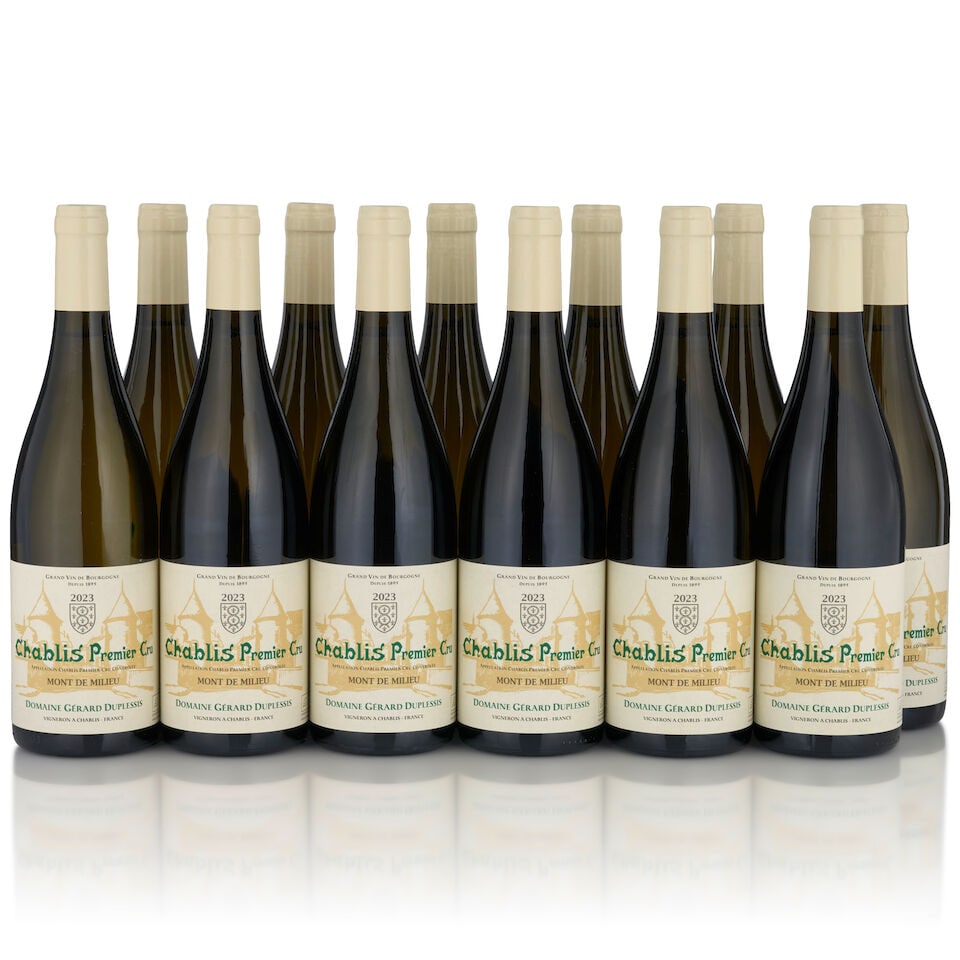 Domaine Gérard Duplessis, Chablis Mont de Milieu, 2023 (12 bottles, 750ml) (1 of 1)