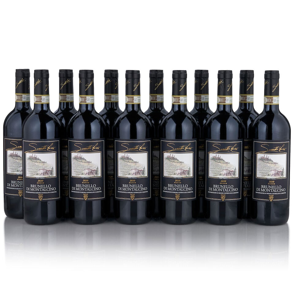 Sassetti Livio, Brunello di Montalcino Pertimali, 2020 (12 bottles, 750ml): Sassetti Livio, Brunello di Montalcino Pertimali, 2020 (12 bottles, 750ml) Region: Tuscany Packaging: two 6-pack original cardboard case Footnotes: Italy This lot is subject to the following lot