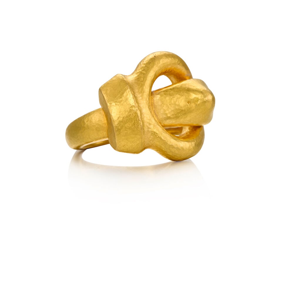 LALAOUNIS: A 22K YELLOW GOLD RING - 2