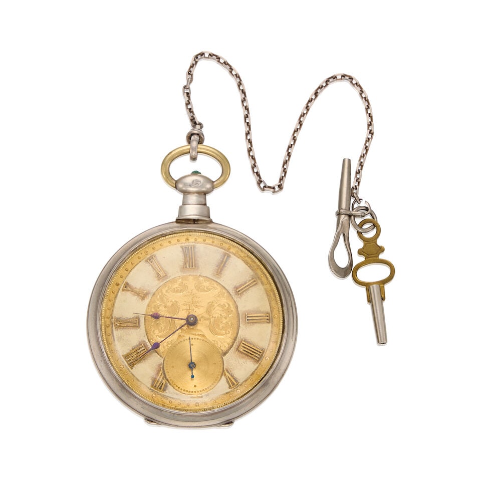 SILVER POCKETWATCH (1 of 2)