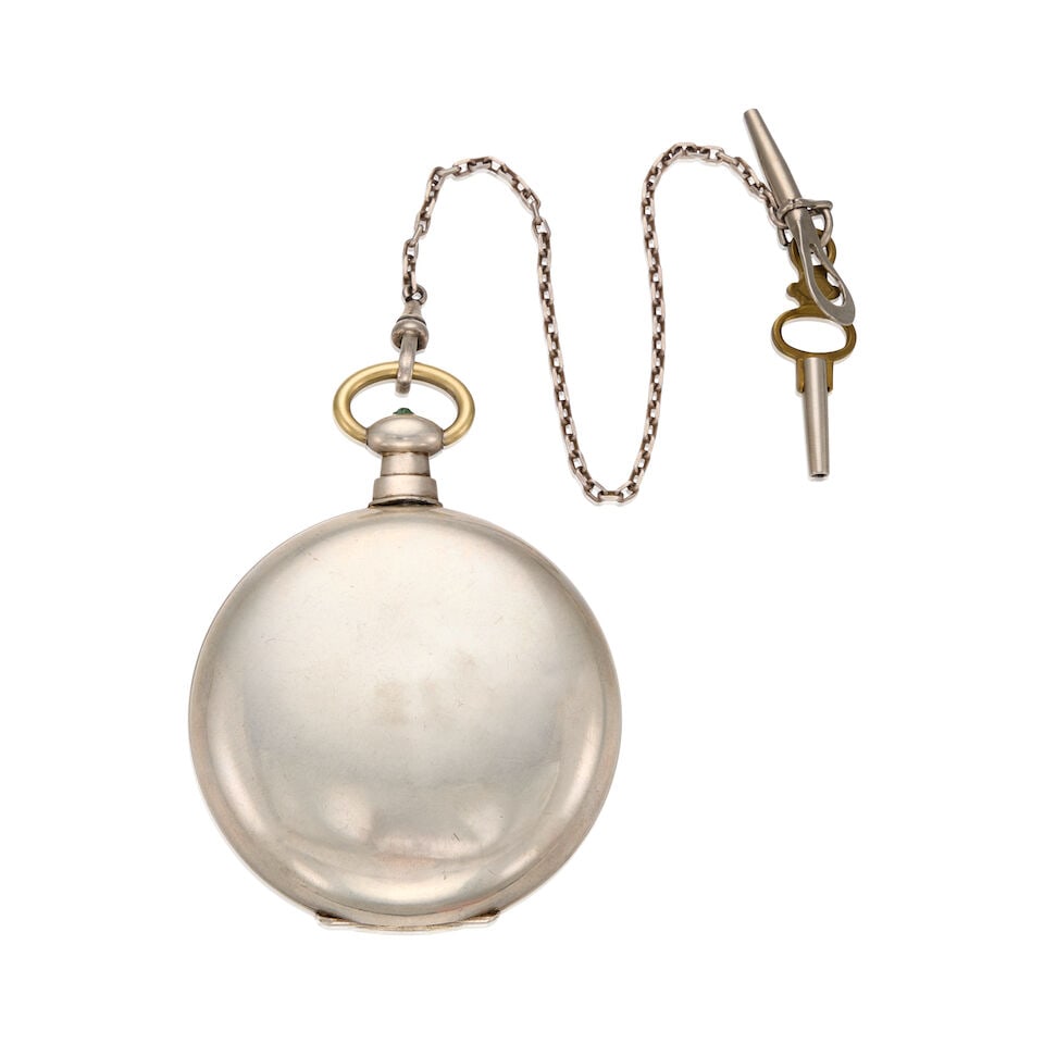 SILVER POCKETWATCH - 2