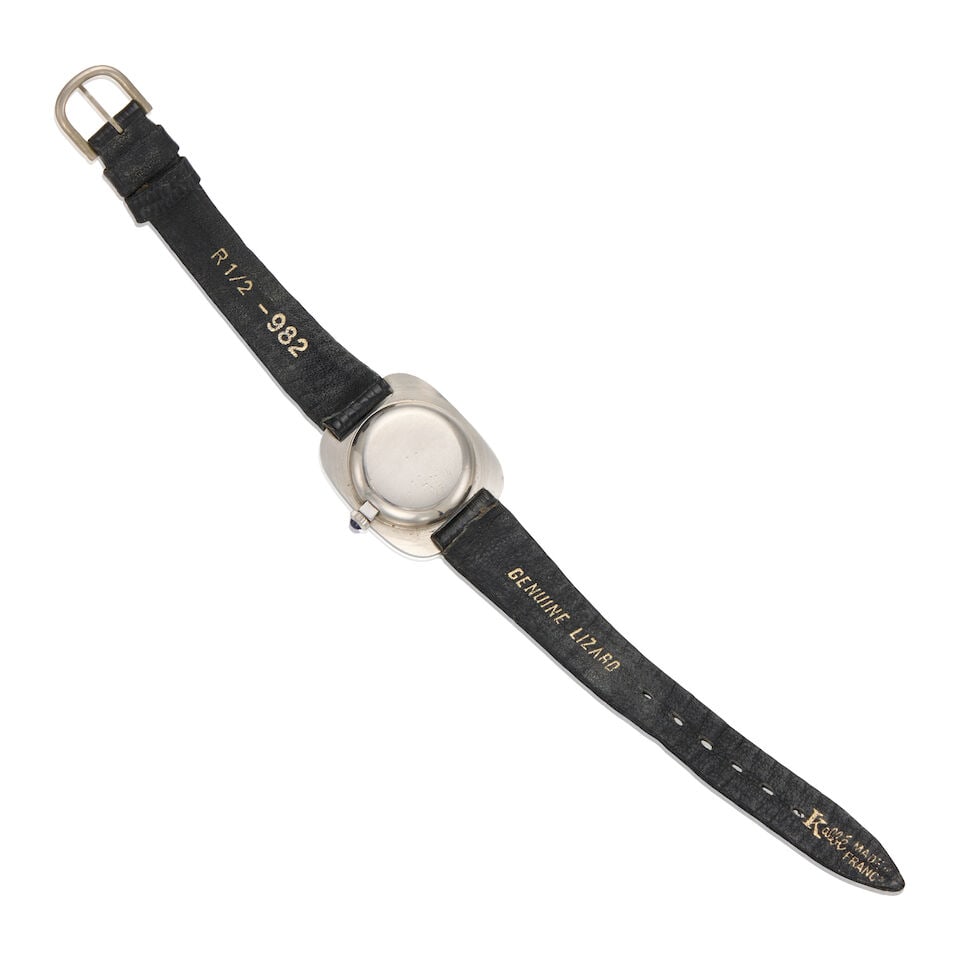 BAUME & MERCIER: A METAL WRISTWATCH - 2