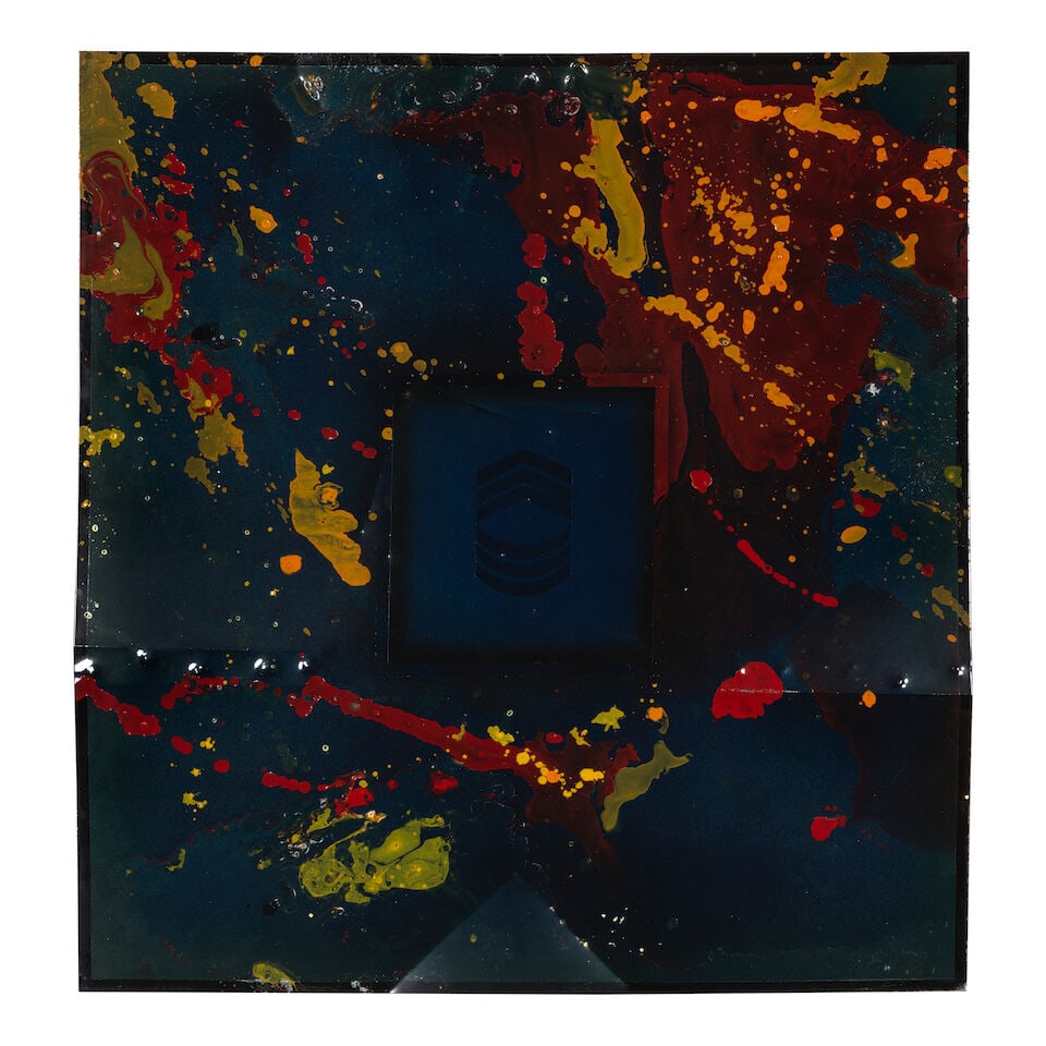 BILLY AL BENGSTON (1934-2022) Untitled 36 x 34 in (91.4 x 86.4 cm) (Executed circa 1969) (1 of 2)