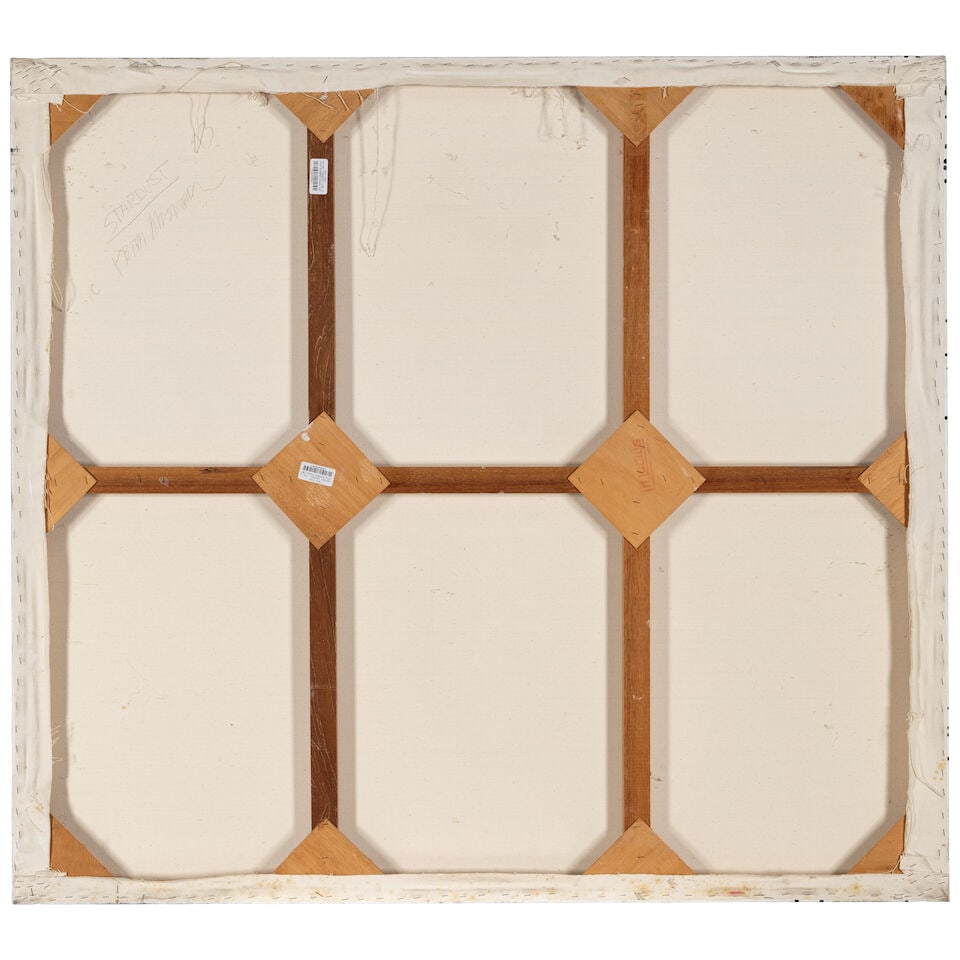 PETER ALEXANDER (1939-2020) Stardust 48 x 53 in (121.9 x 134.6 cm) (Painted in 1993) - 2