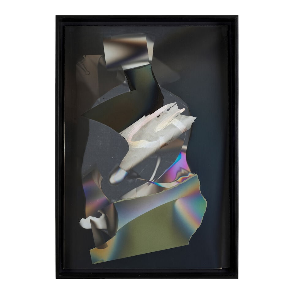 LARRY BELL (B. 1939) F 3.1.10 47 1/4 x 32 3/4 in (120 x 83 cm) (Executed in 2010) - 2