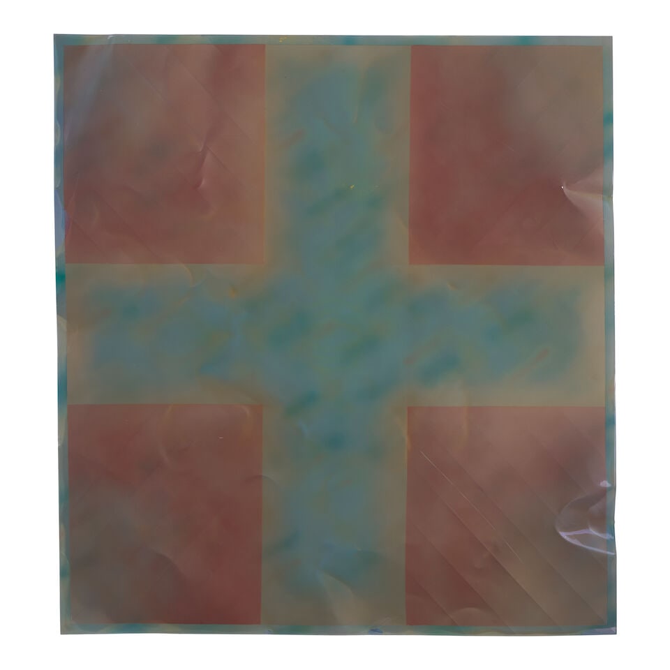 BILLY AL BENGSTON (1934-2022) Paradise Canyon 48 x 43 7/8 in (121.9 x 111.4 cm) (Executed in 1969) (1 of 2)