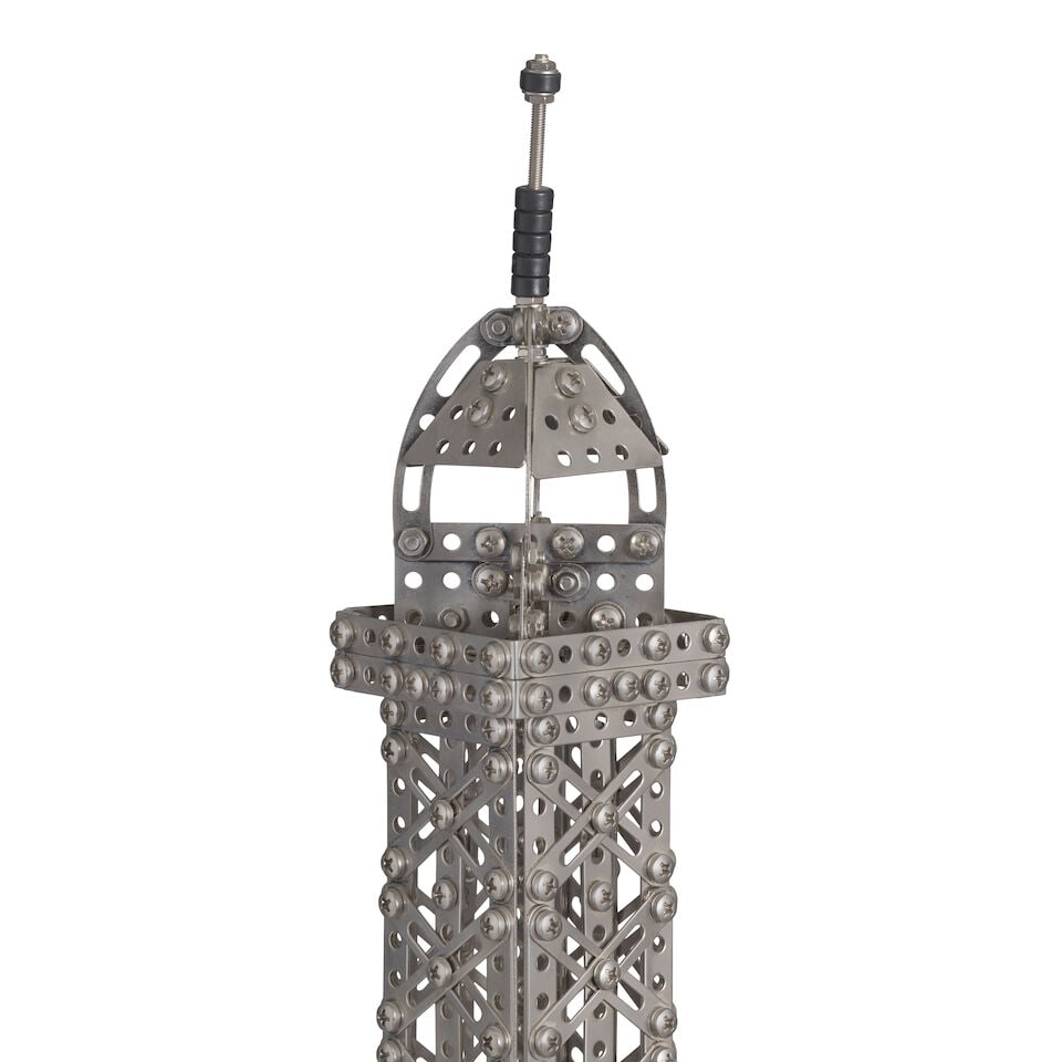 CHRIS BURDEN (1946-2015) Viagra Tower 72 x 25 1/2 x 25 1/2 in (182.9 x 64.8 x 64.8 cm) (This wo... - 2
