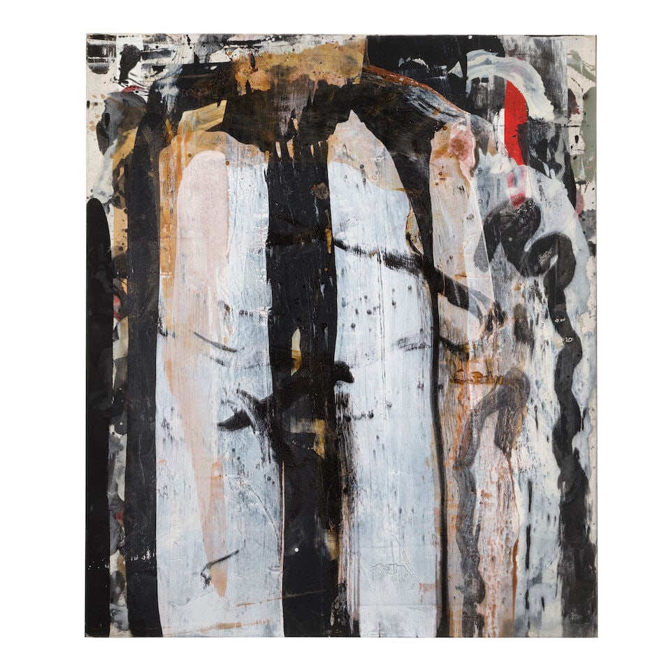 ED MOSES (1926-2018) Vinca-Site each: 78 x 66 1/4 in (198.1 x 168.3 cm)overall: 78 x 132 1/2 in ... - 4