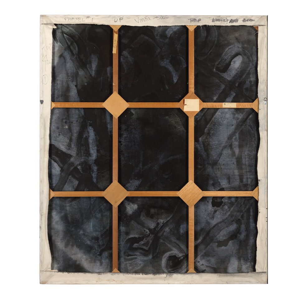 ED MOSES (1926-2018) Vinca-Site each: 78 x 66 1/4 in (198.1 x 168.3 cm)overall: 78 x 132 1/2 in ... - 5