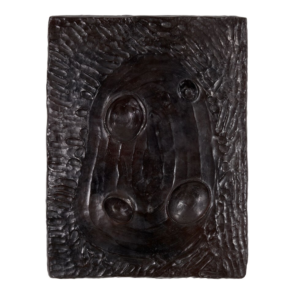 ERIKA VERZUTTI (B. 1971) Turtle 31 x 23 1/2 x 2 3/8 in (78.7 x 59.7 x 6 cm) (This work is from n...: ERIKA VERZUTTI (B. 1971) Turtle bronze 31 x 23 1/2 x 2 3/8 in (78.7 x 59.7 x 6 cm) This work is from number two from an edition of three. Executed in 2015 Footnotes: Provenance Andrew Kreps Gallery, N