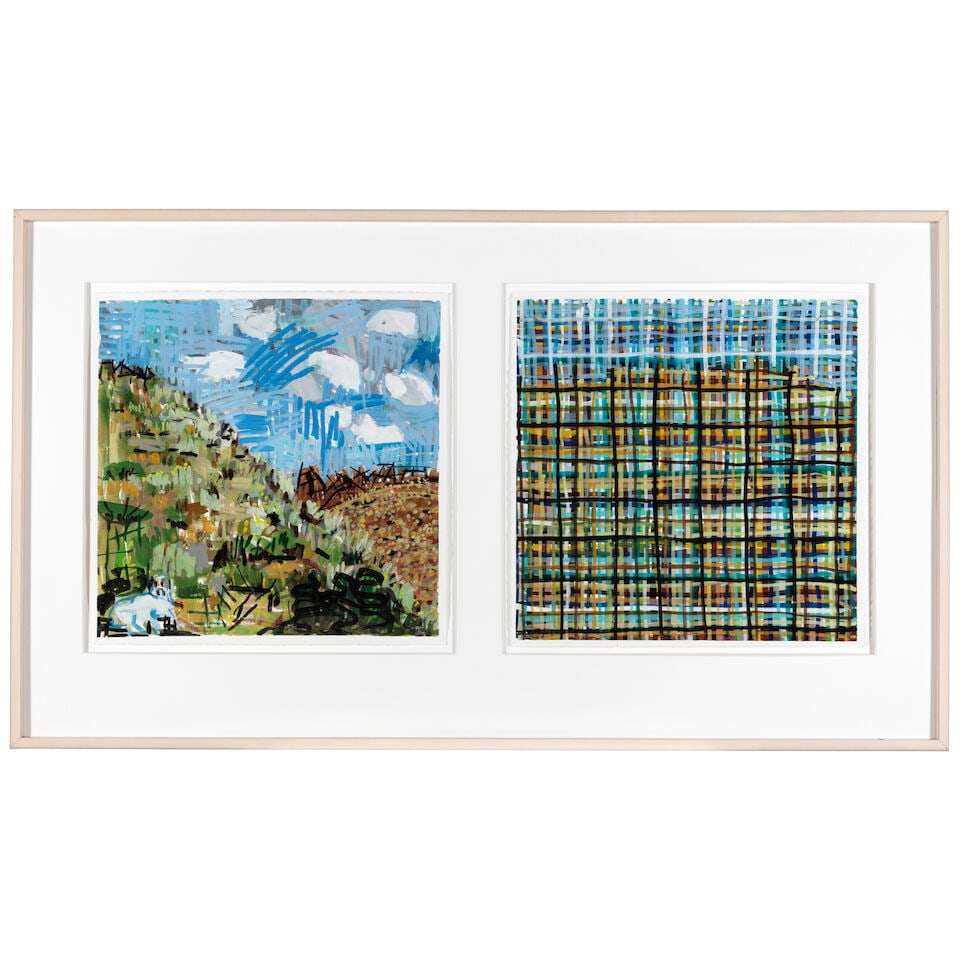 JENNIFER BARTLETT (1941-2022) August, Sun Valley 5a & b each: 22 1/2 x 22 1/2 in (57.2 x 57.2 cm... - 3