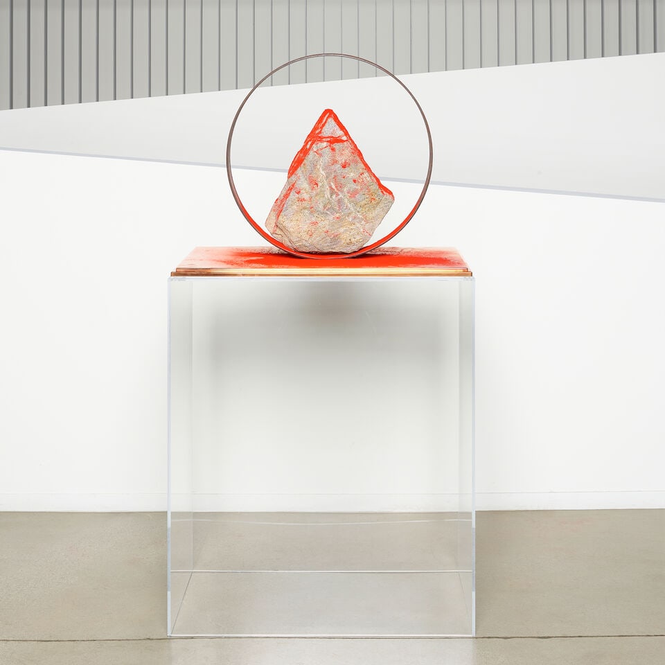 LITA ALBUQUERQUE (B. 1946) Time and Earth #1 25 x 34 x 22 in (63.5 x 86.4 x 55.9 cm)with plexigl... - 2