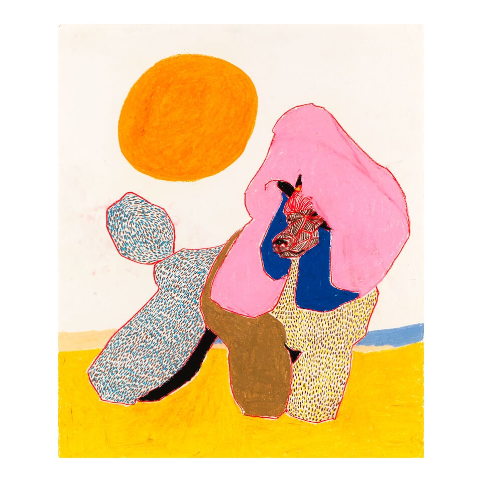 SUSUMU KAMIJO (B. 1975) Untitled 27 x 23 in (68.6 x 58.4 cm) (Executed in 2017) (1 of 3)