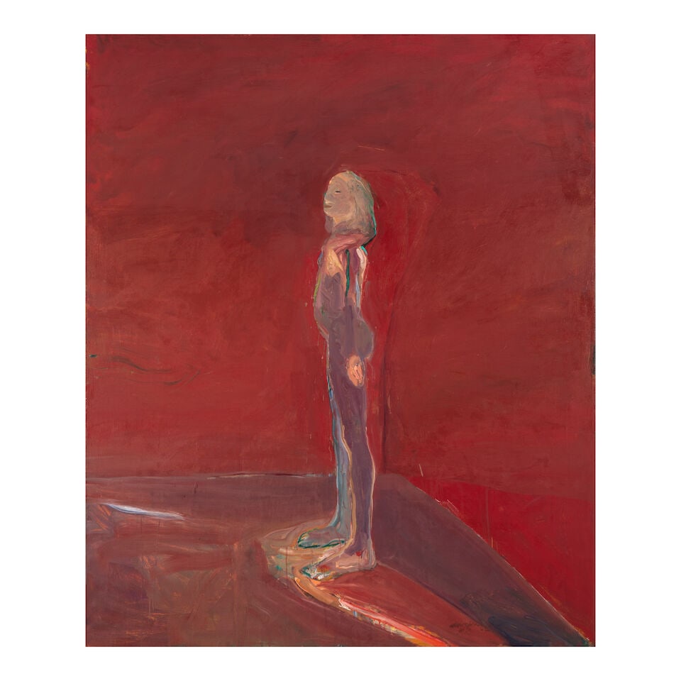 NATHAN OLIVEIRA (1928-2010) Young Girl 80 x 66 1/2 in (203.2 x 168.9 cm) (Painted in 1962): NATHAN OLIVEIRA (1928-2010) Young Girl signed, inscribed and dated 'Oliveira MR 62' (lower right) oil on canvas 80 x 66 1/2 in (203.2 x 168.9 cm) Painted in 1962 Footnotes: Provenance Private collecti