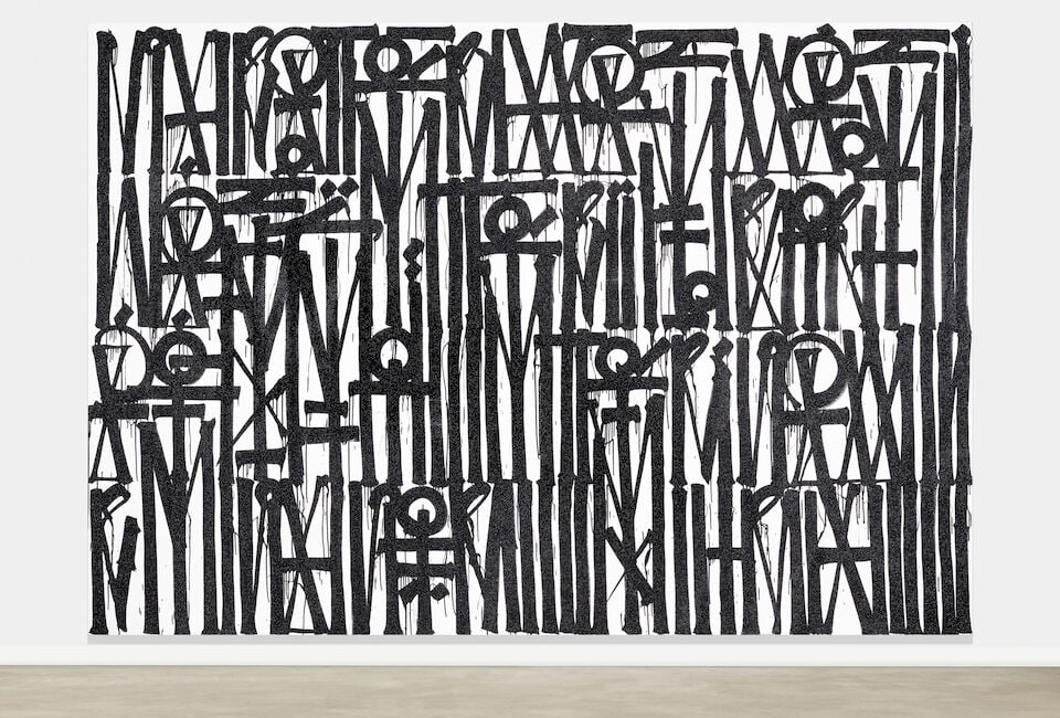 RETNA (B. 1979) Untitled 114 x 163 in (289.6 x 414 cm) (Painted in 2018) - 2