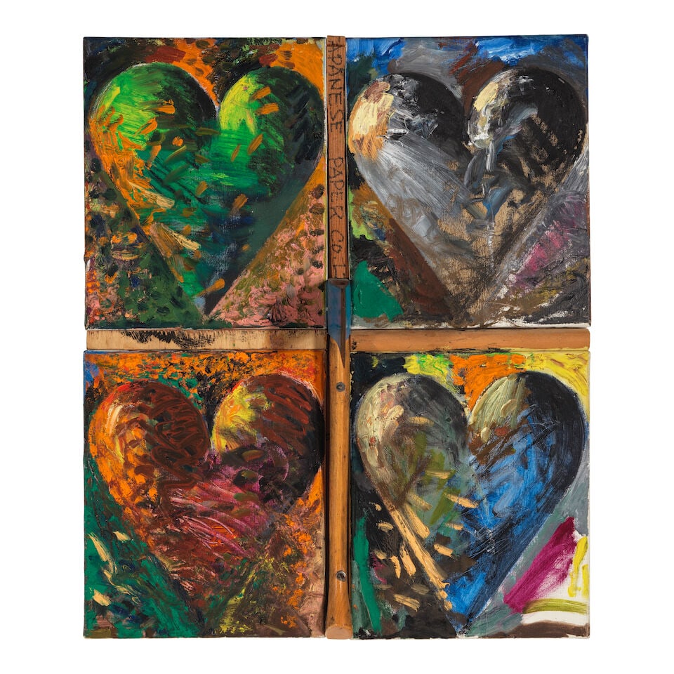 JIM DINE (B. 1935) The Japanese Paper Company 25 x 21 x 5 1/4 in (63.5 x 53.3 x 13.4 cm) (Painte... (1 of 3)