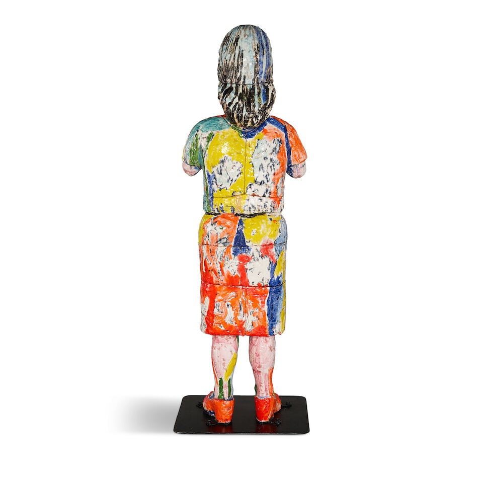 VIOLA FREY (1933-2004) Standing Woman III 92 x 29 x 21 in (233.7 x 73.7 x 53.3 cm) (Executed in ... - 3