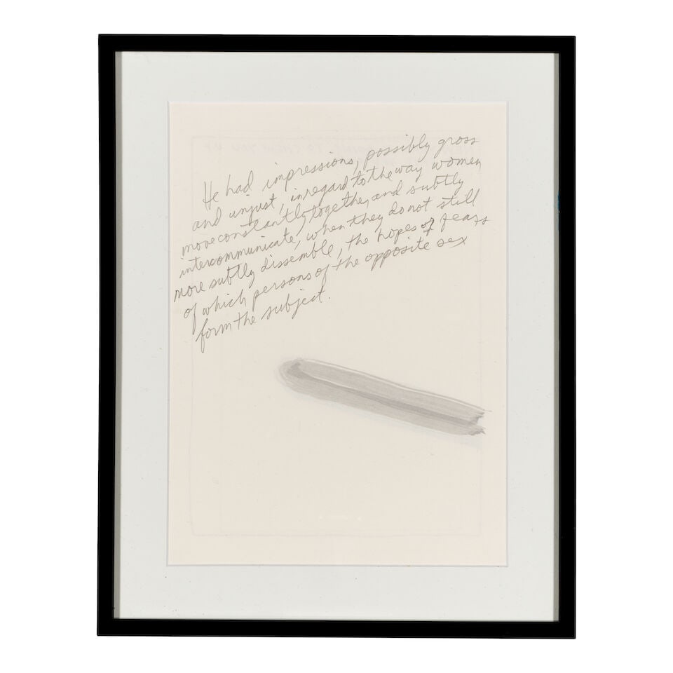 RAYMOND PETTIBON (B. 1957) Group of Two Works on Paper - 5