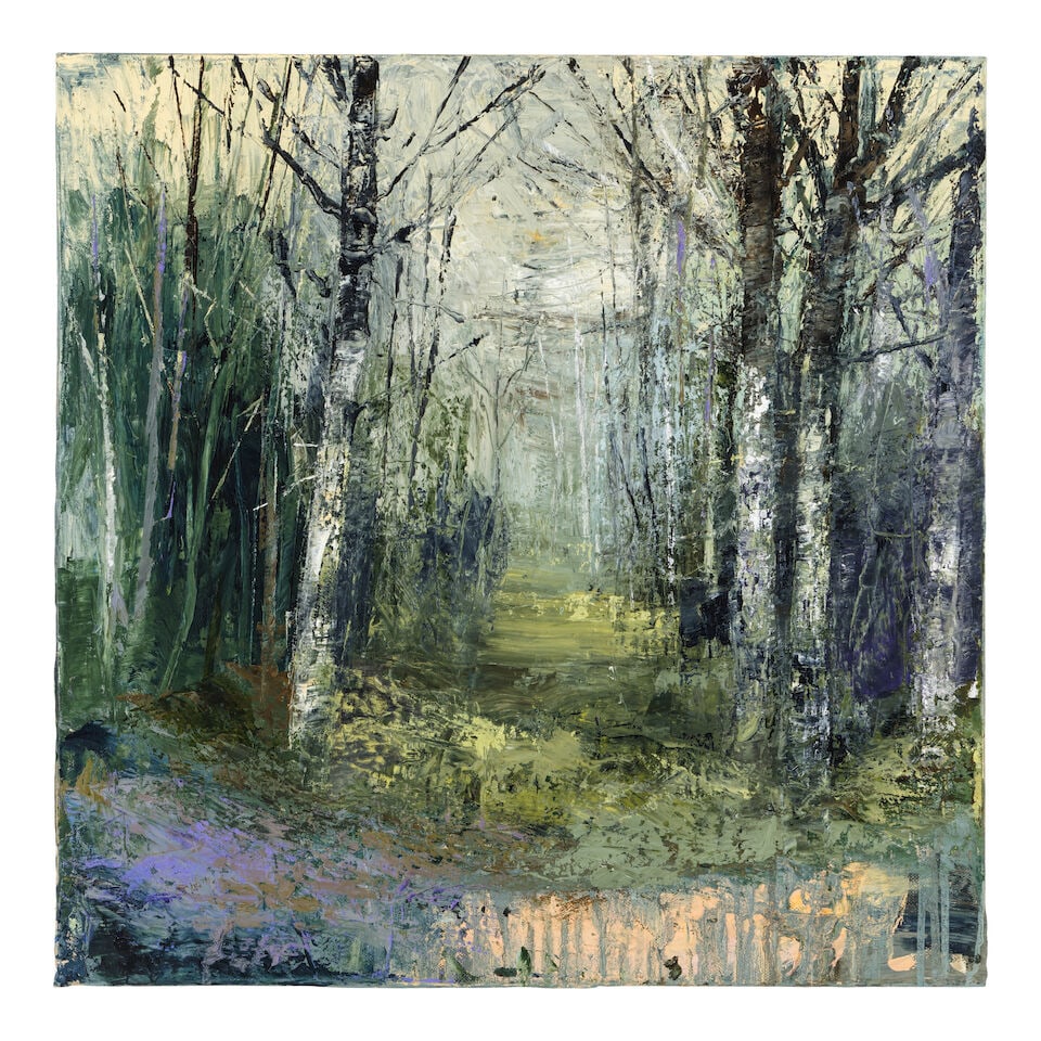 DONALD TESKEY (B. 1956) Ballagh Isheen 19 5/8 x 19 5/8 in (49.9 x 49.9 cm) (Painted in 2015) (1 of 2)