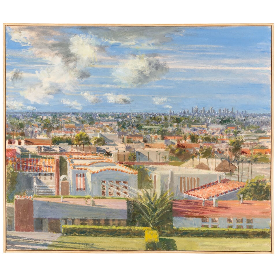 LARRY COHEN (B. 1952) View from Taft and Franklin 22 x 26 in (55.9 x 66 cm) (Painted in 2023) - 2