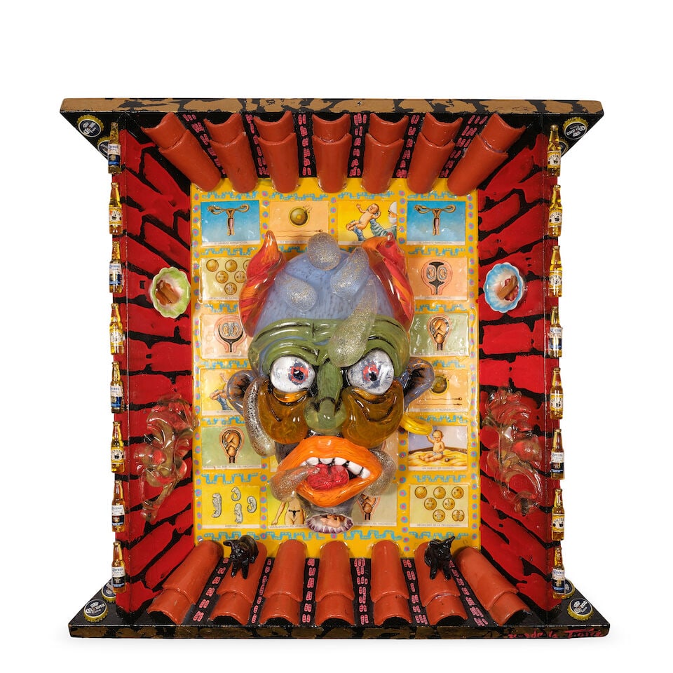 EINAR (B. 1963) AND JAMEX (B. 1960) DE LA TORRE Reproduction of a Mexican Restaurant 25 1/2 x 25... (1 of 2)