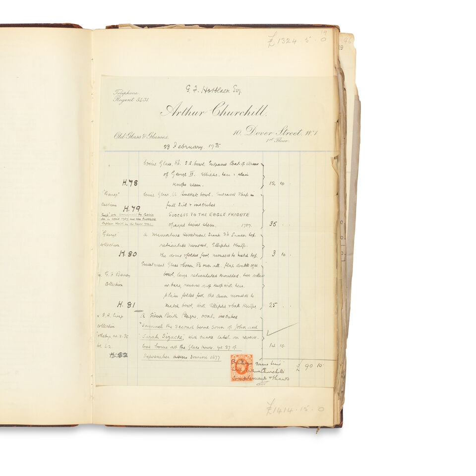 The George Finch Hotblack Collection: an important archive of invoices and purchase records, cir... - 13