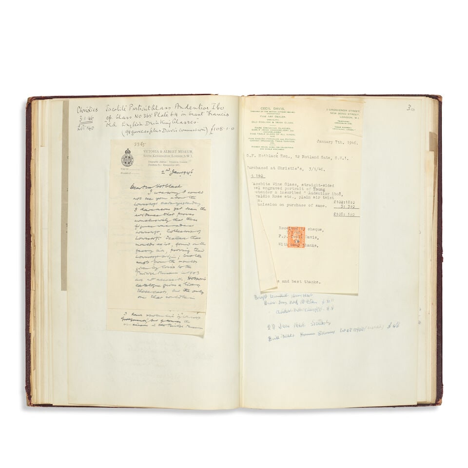 The George Finch Hotblack Collection: an important archive of invoices and purchase records, cir... - 15