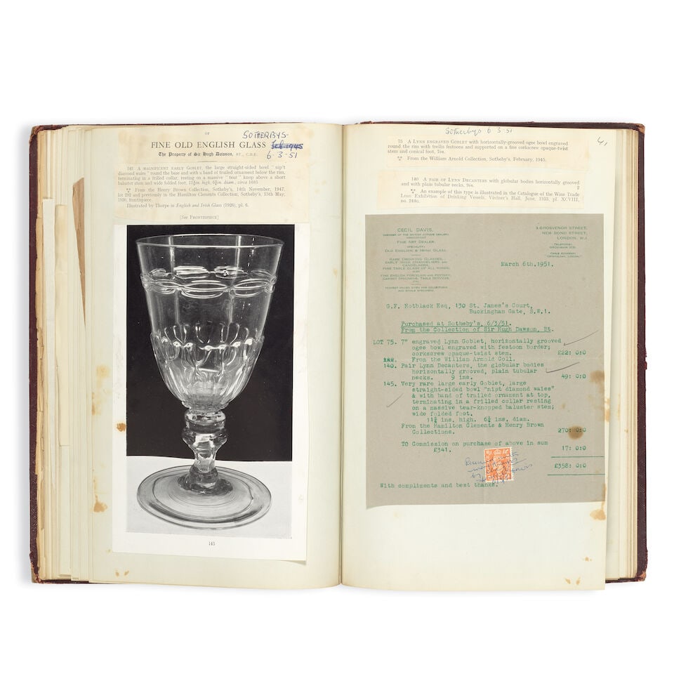 The George Finch Hotblack Collection: an important archive of invoices and purchase records, cir... - 17