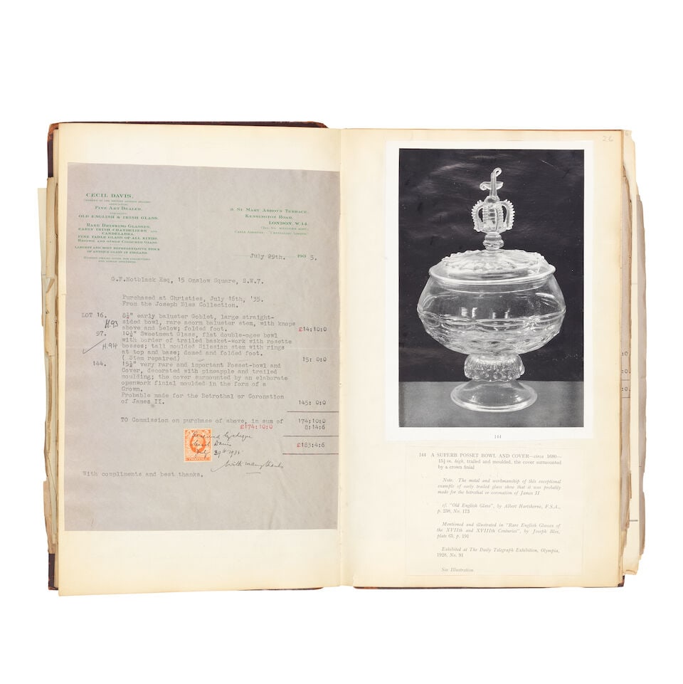 The George Finch Hotblack Collection: an important archive of invoices and purchase records, cir... - 5