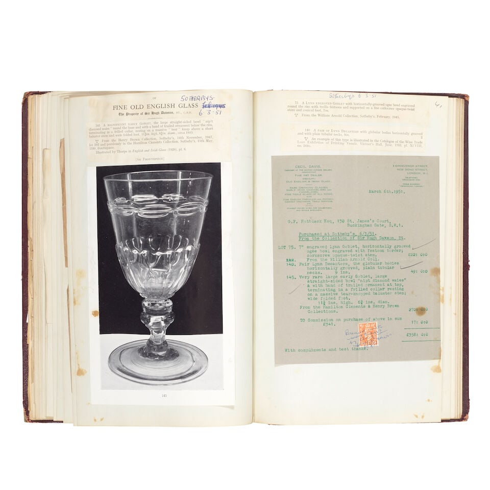 The George Finch Hotblack Collection: an important archive of invoices and purchase records, cir... - 7