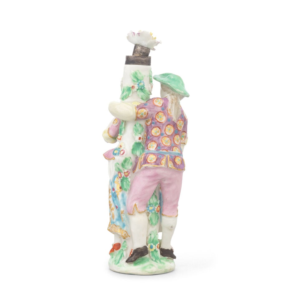 A Chelsea scent bottle and stopper, circa 1765 - 2