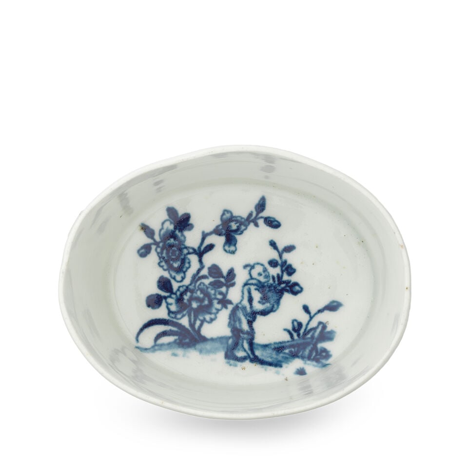 A rare Worcester potting pot, circa 1760 - 2
