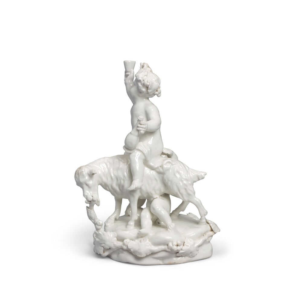 A French soft-paste Bacchanalian group, possibly Orléans, circa 1765 - 2