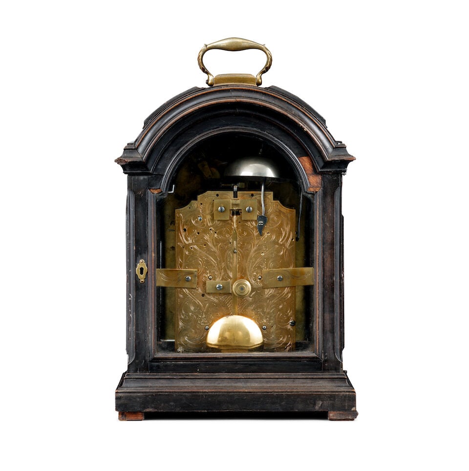 A good third quarter of the 18th century striking two pad table clock Thomas Hill, Fleet Street... - 5