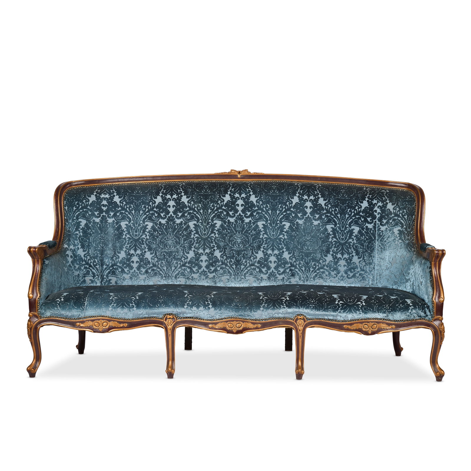 A Louis XV style stained and painted beech framed sofaAcquired for Season 2, for the Paris Apart... (1 of 1)