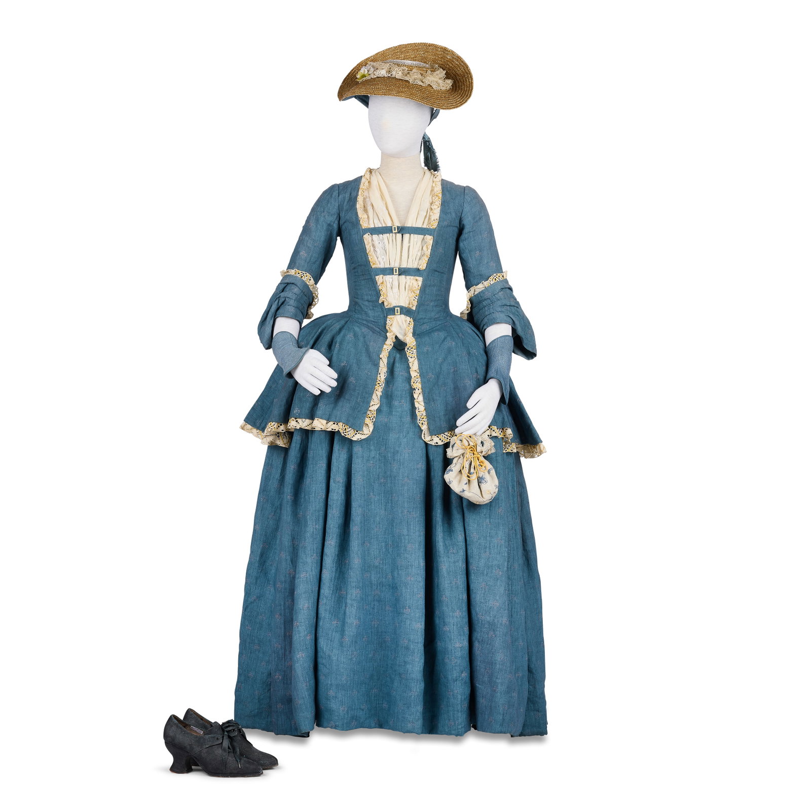 Mary Hawkins' blue daywear Season 2, Episode 4, 'La Dame Blanche' 7 (1 of 1)