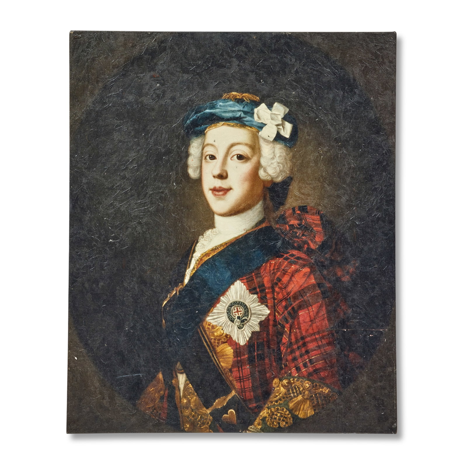 After William Mosman (British, 1700-1771) A photographic reproduction canvas of Prince Charles E... (1 of 1)