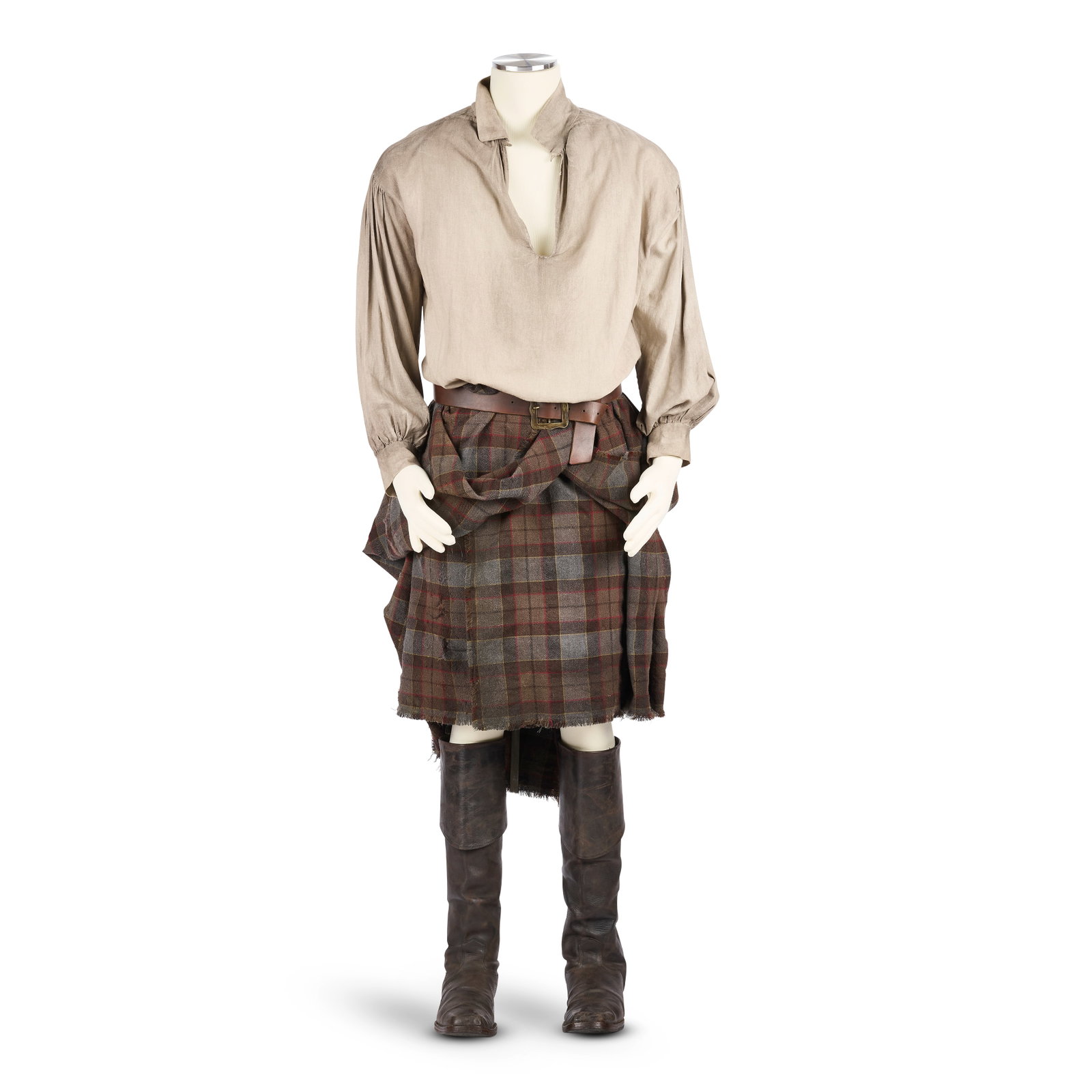 Jamie's costume worn at The Battle of Culloden Season 3, Episode 1, 'The Battle Joined' 4 (1 of 1)