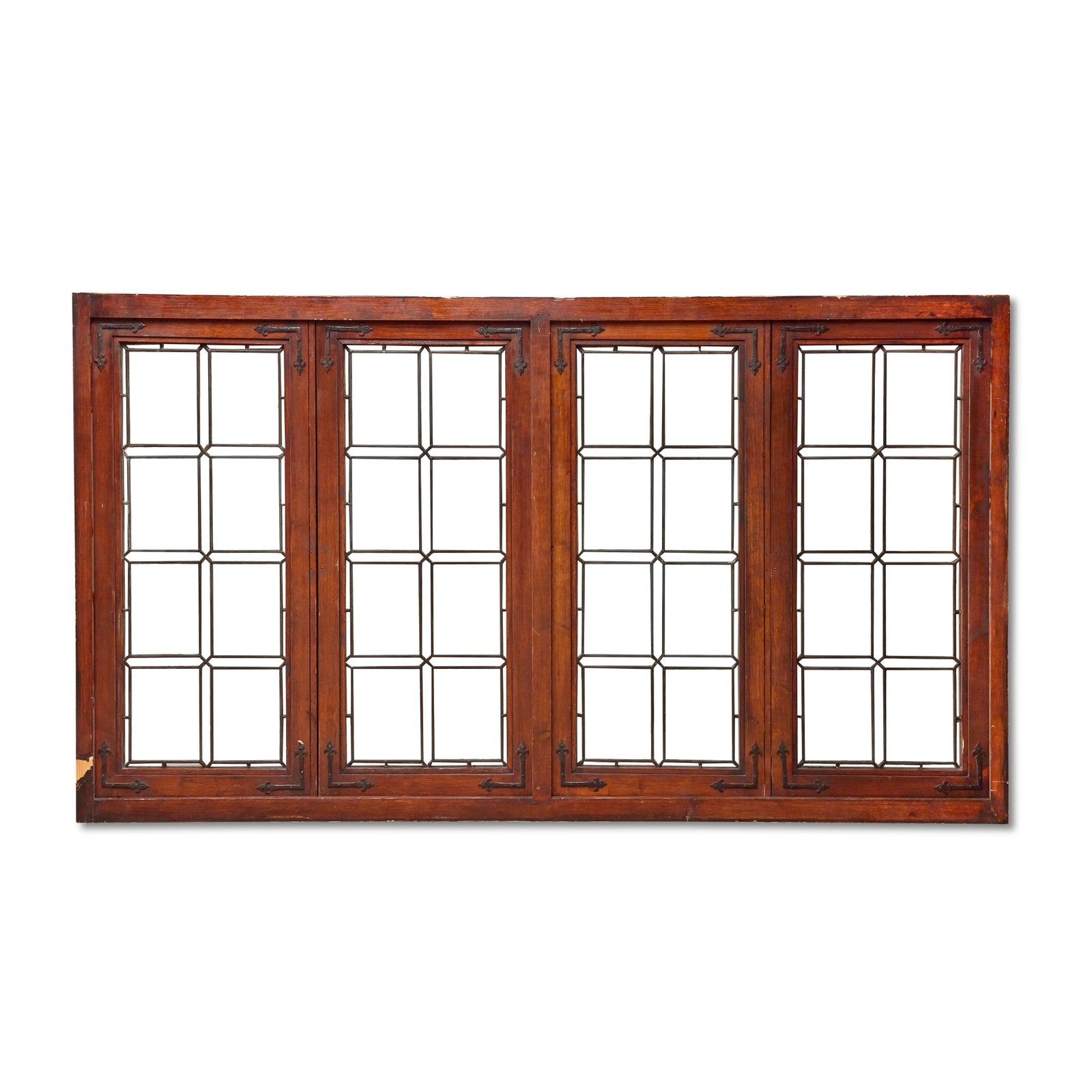 The Print Shop: A lead glass window frame First seen Season 3, Episode 5, 'Freedom & Whisky' (1 of 1)