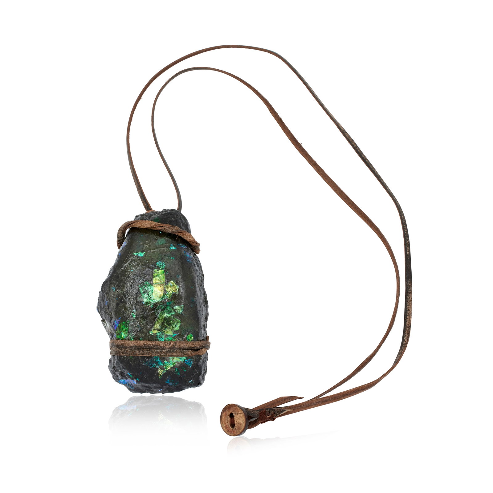 Otter-Tooth's Opal, worn by Claire as a necklace First seen: Season 4, Episode 3, 'The False Bride': Otter-Tooth's Opal, worn by Claire as a necklace First seen: Season 4, Episode 3, 'The False Bride' A custom-made necklace, with opal effect plastic stone, on a soft brown cord, the stone 5cm (2in) lo