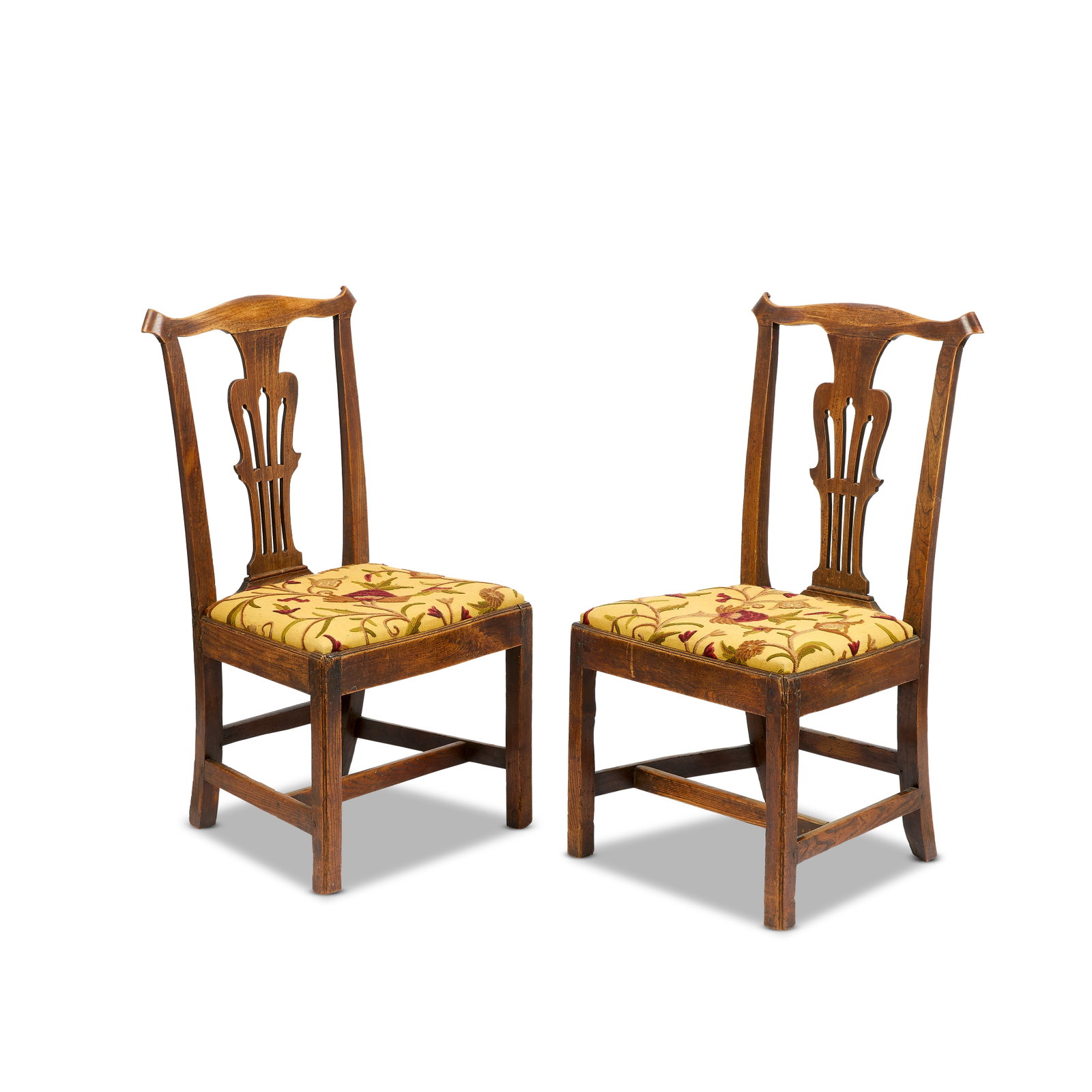 A pair of George II mahogany dining chairsFrom Season 5 onwards, for the Big House parlour set (2) (1 of 1)