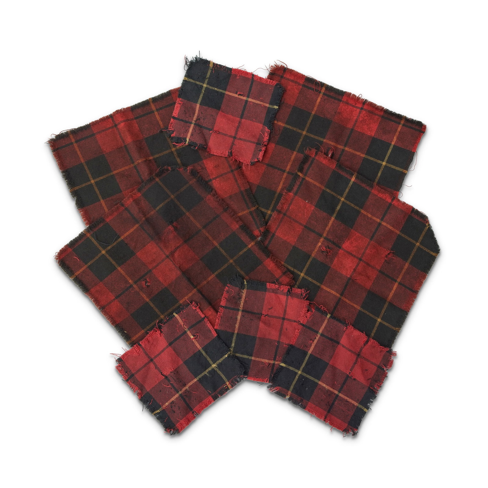 A selection of eight pieces of tartan, after the design for Bonnie Prince Charlie Season 6, Epis... (1 of 1)