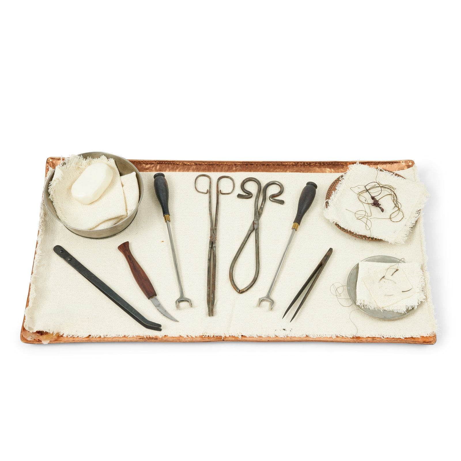 A selection of medical instruments, belonging to Claire First seen Season 6, Episode 3, 'Tempera... (1 of 1)