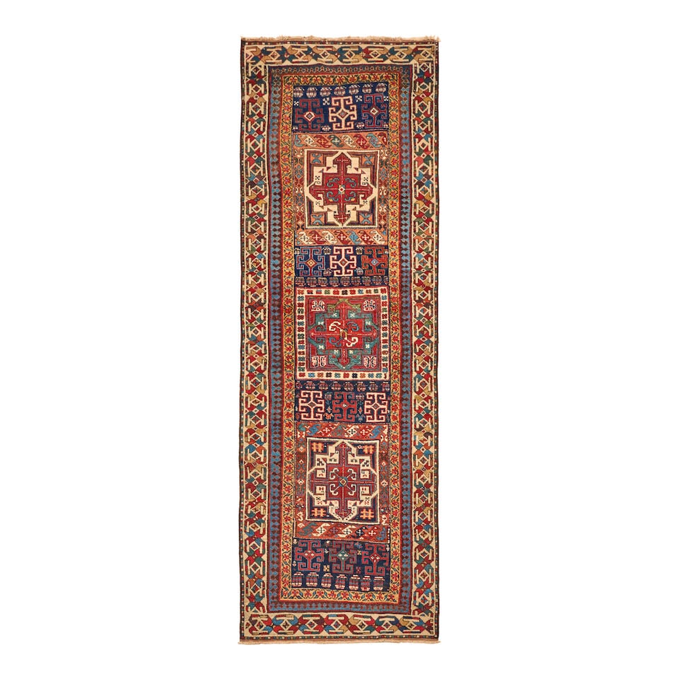 Moghan Rug Caucasus 3 ft. 11 in. x 10 ft. 4 in. (1 of 3)