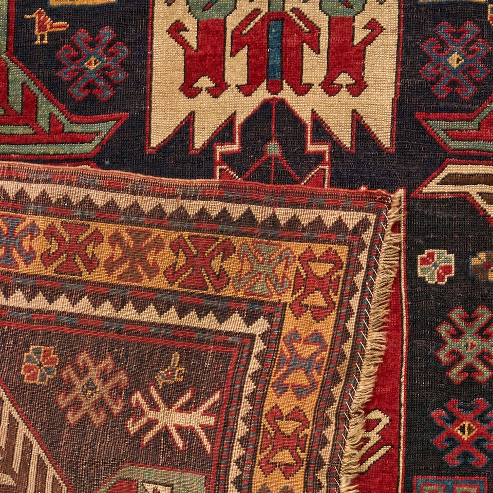 South Caucasian 'Lenkoran' Kazak Rug Caucasus 5 ft. 6 in. x 8 ft. 8 in. - 2