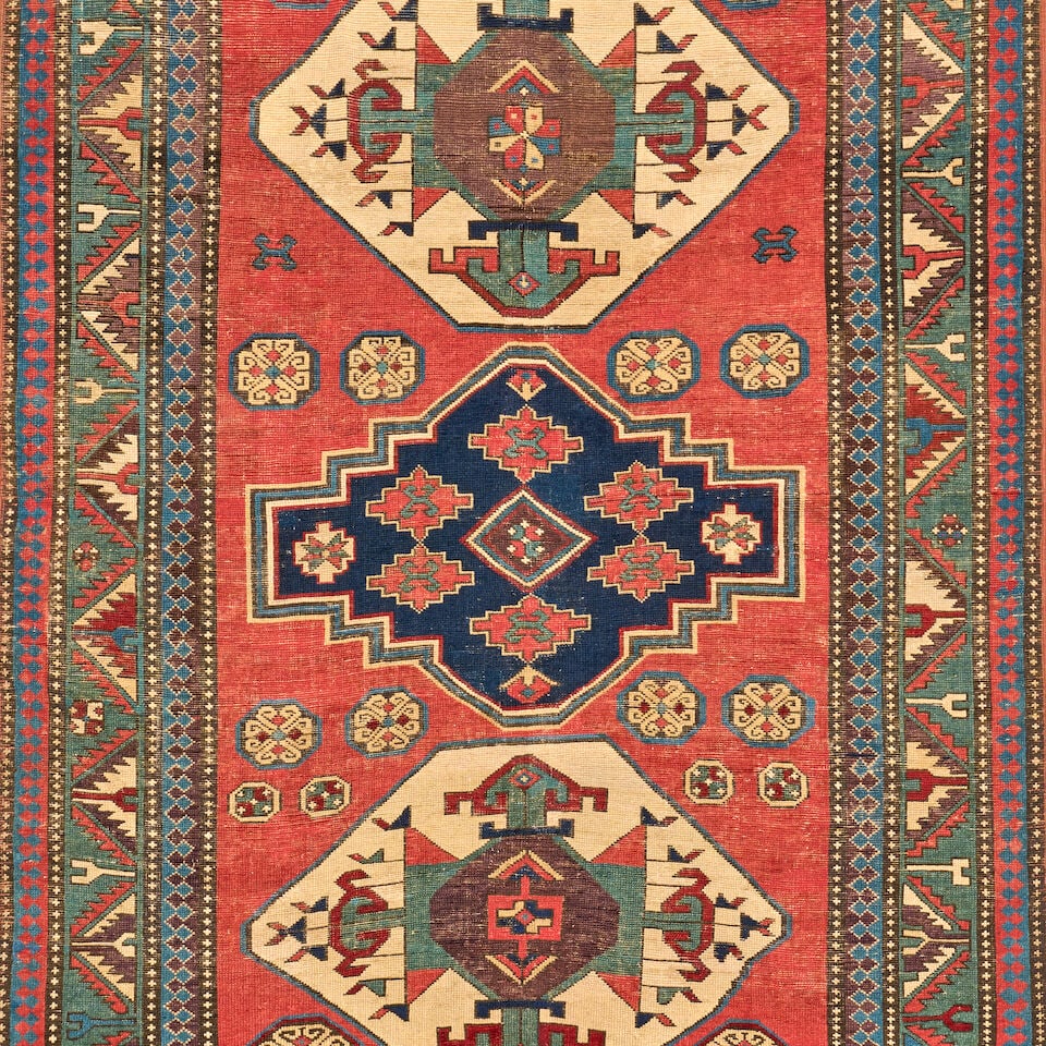 Lori Pombak Rug Caucasus 4 ft. 6 in. x 6 ft. 10 in. - 3