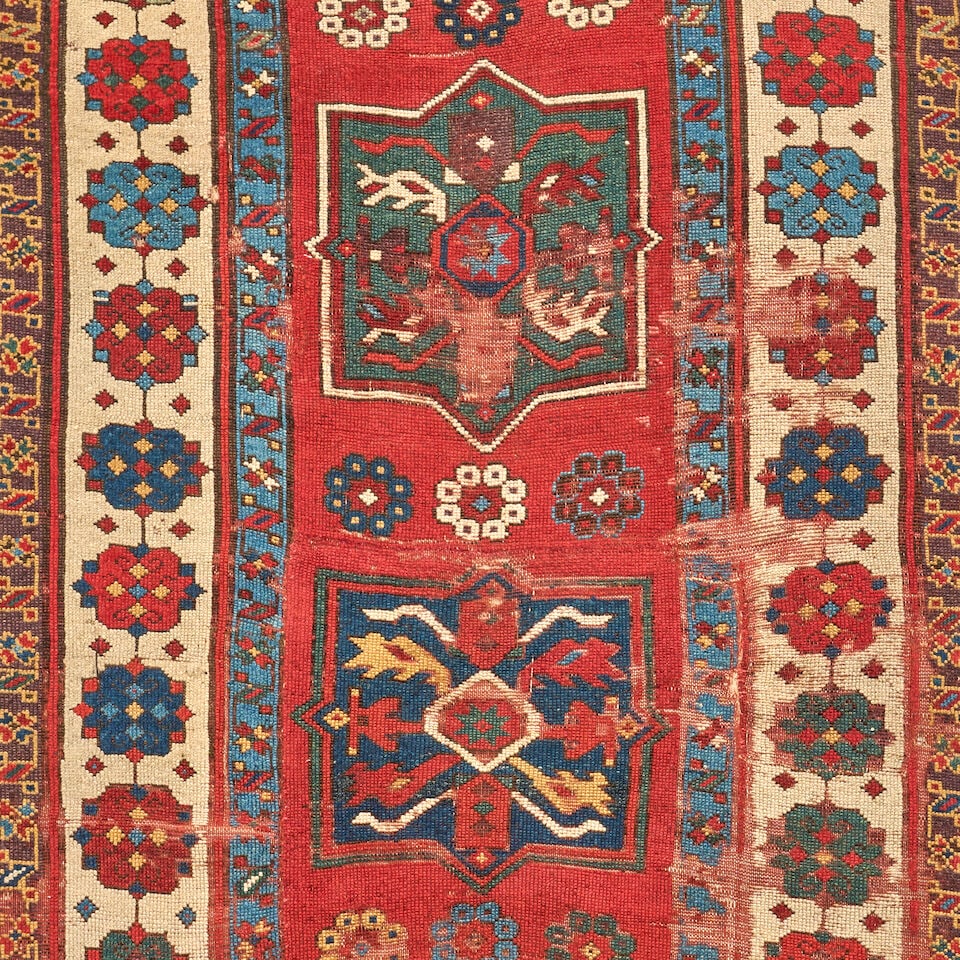 Kazak Rug Caucasus 3 ft. 5 in. x 5 ft. 7 in. - 4