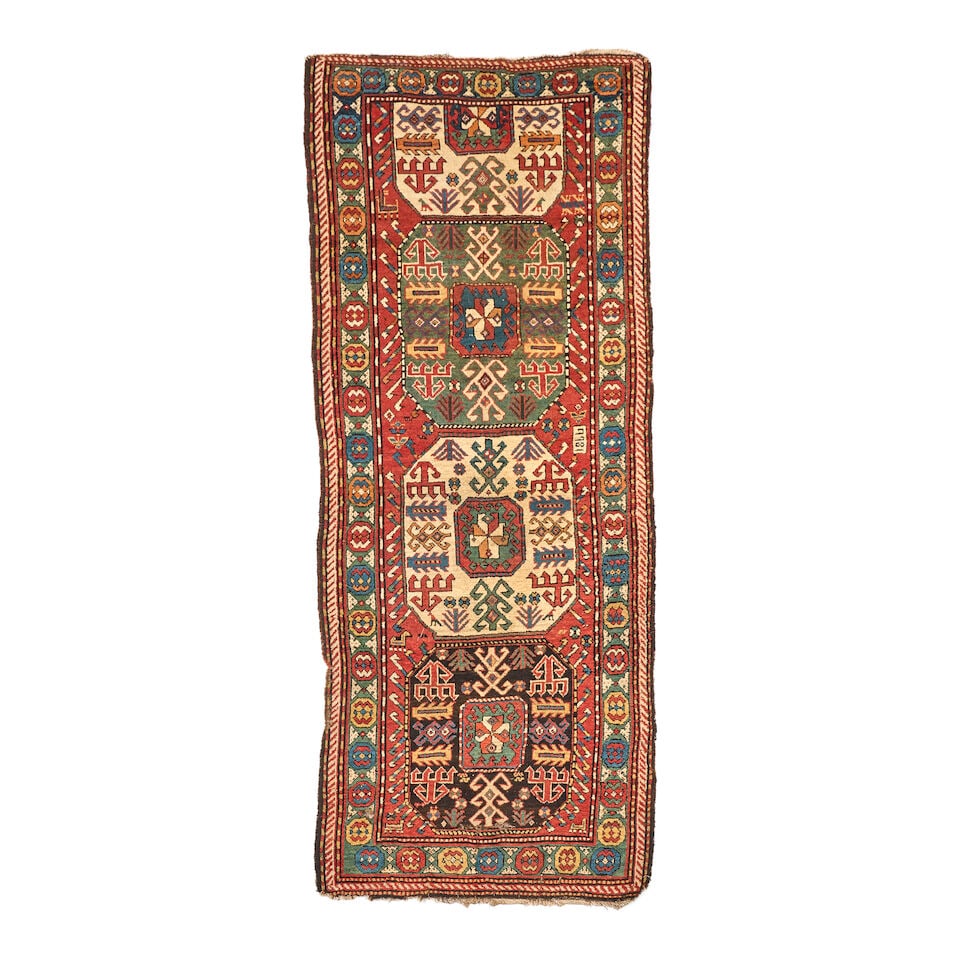 Moghan Rug Caucasus 3 ft. 9 in. x 9 ft. 7 in. (1 of 3)